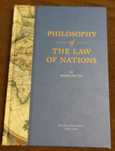 Książka "Philosophy of the law nations"- Ingrid Detter