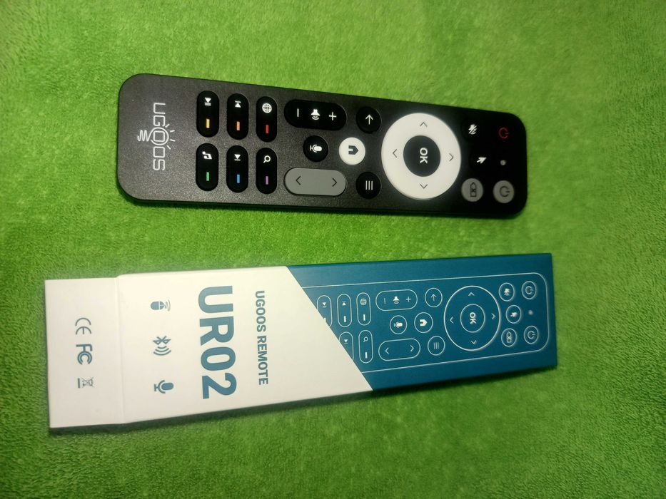 Пульт для TV Box UGOOS UR02 мікрофон,гіроскоп,аеромишка,Bluetooth,IR