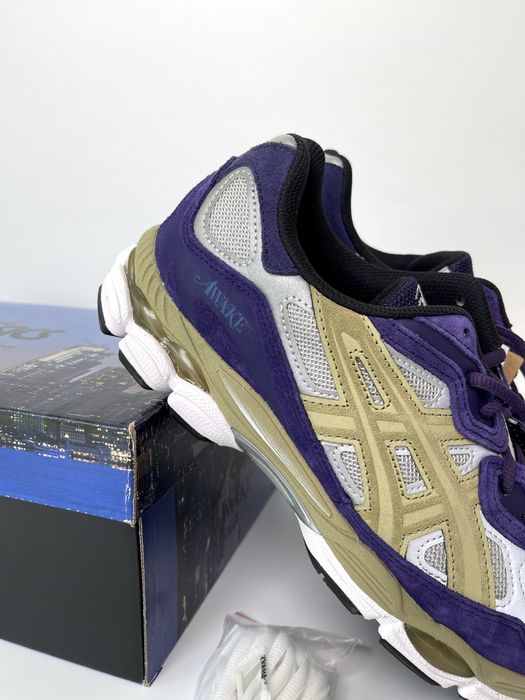 Оригинал Asics x Awake Gel-Nyc Violet Gray (1201A850-020) асикс