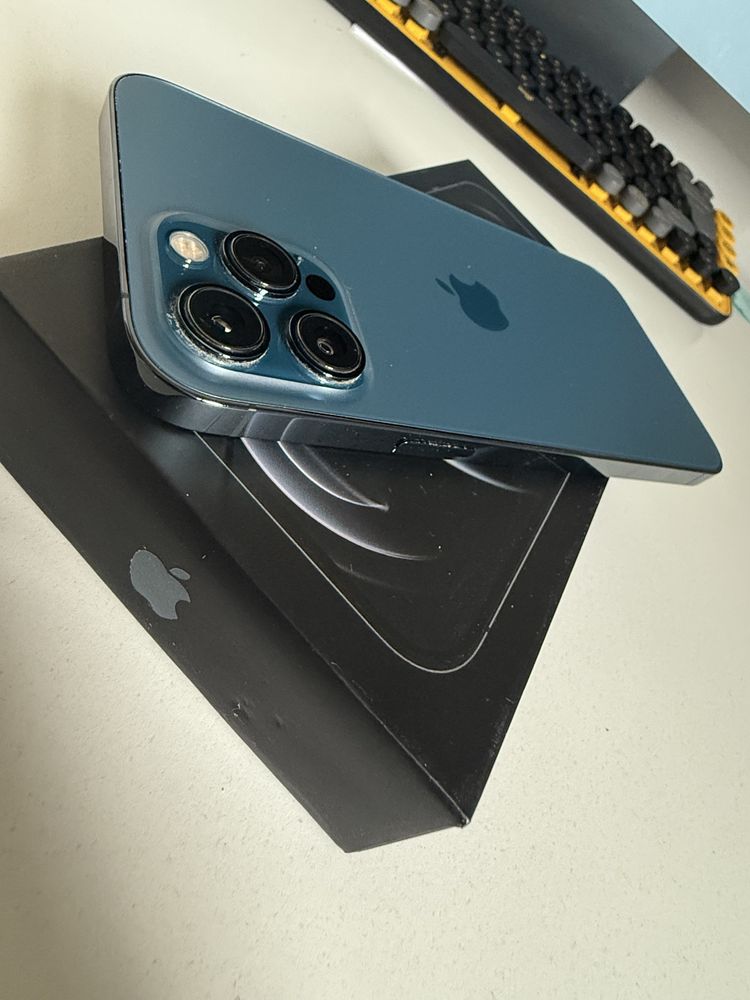 iPhone 12 Pro Max 256gb Blue Bateria 100%