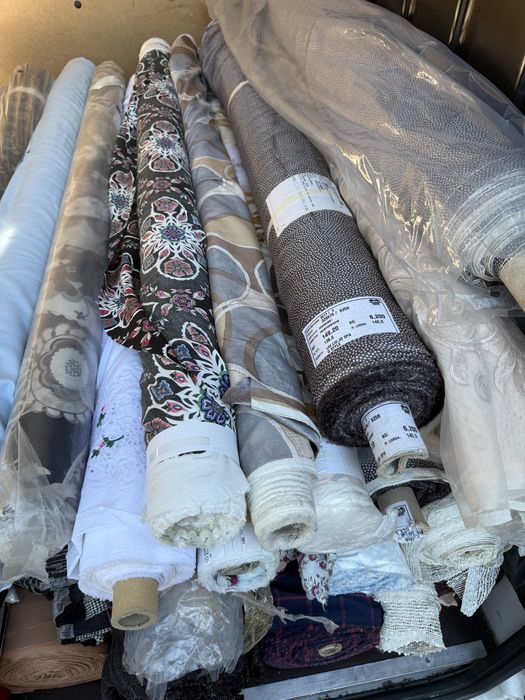 Sprzedam stok tkanin włoskich