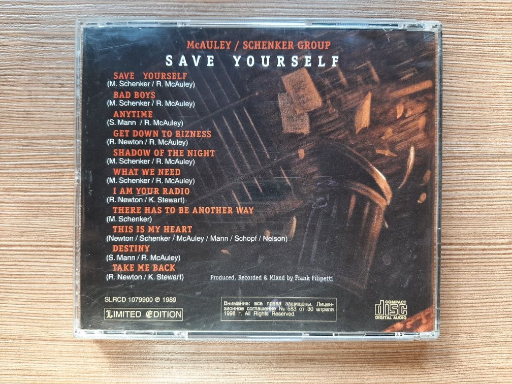 Płyta cd McAuley Schenker Group