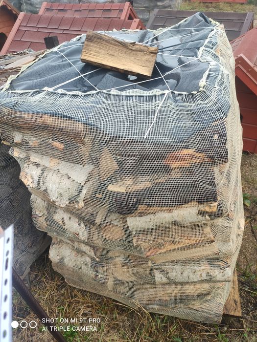 Drewno opałowe 1m3 sezonowane kominkowe_olszyna brzoza dąb grab