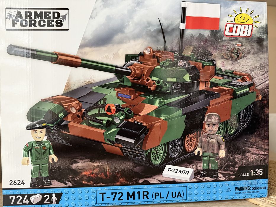 Klocki COBI-2624 Czołg T-72 M1R (PL/UA)