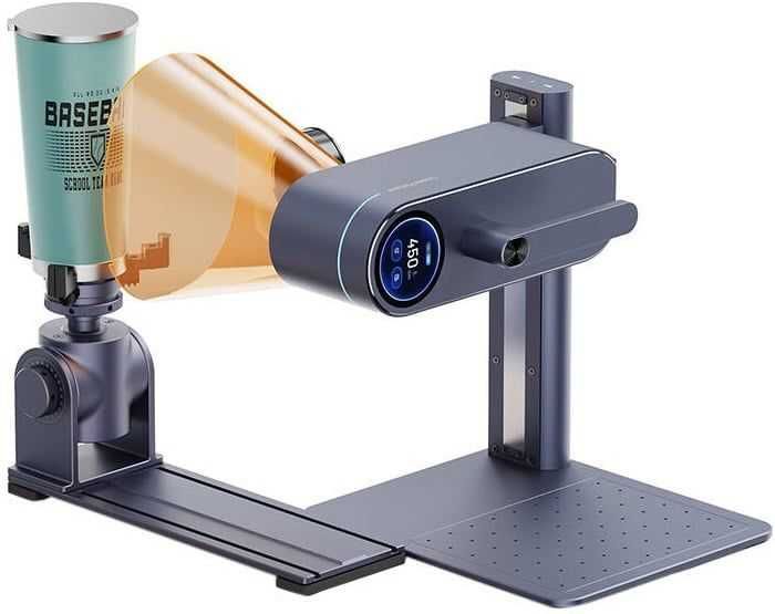 Máquina Gravação a Laser LP4 V.Deluxe+Rotary Extension+Slide Extension