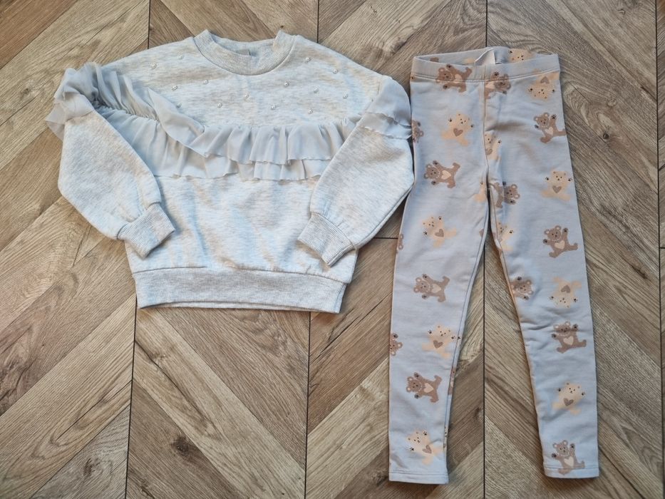 Zestaw paczka paka ubranek dla dziewczynki Zara h&m Smyk 104