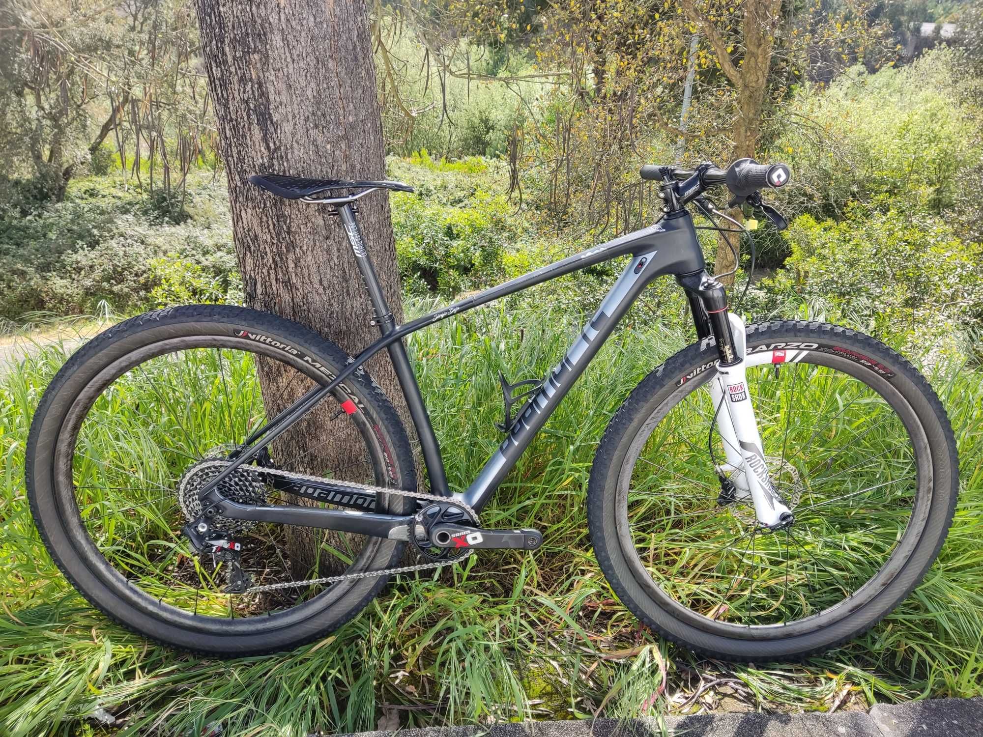 Bicicleta de btt roda 29 de topo 9.600kg