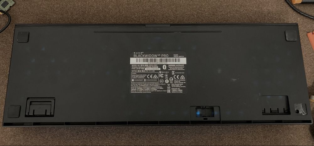 Ігрова Клавіатура Razer BlackWidow V3 Pro без адаптера (0894)