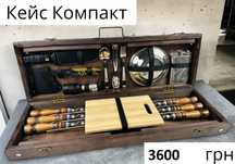 Подарунковий набір шампурів "КОМПАКТ" | 36 предметів