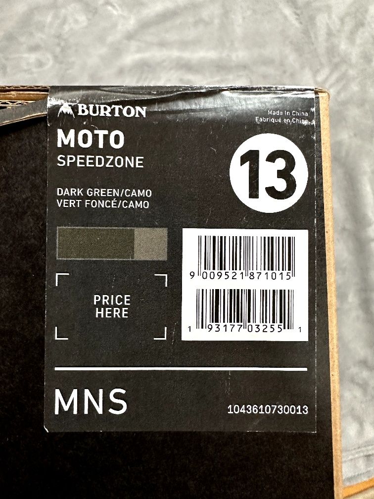 Ботинки для сноуборда Burton Moto Camo 13 (20/21)