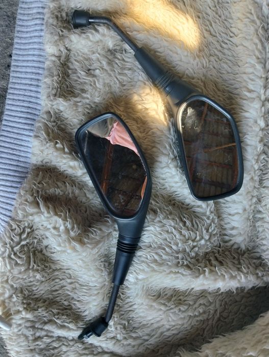 Adly quad 500 tłumik i lusterka