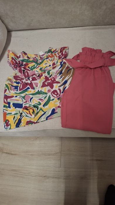 Zestaw 2 sukienki i komplet na lato dla 6latki