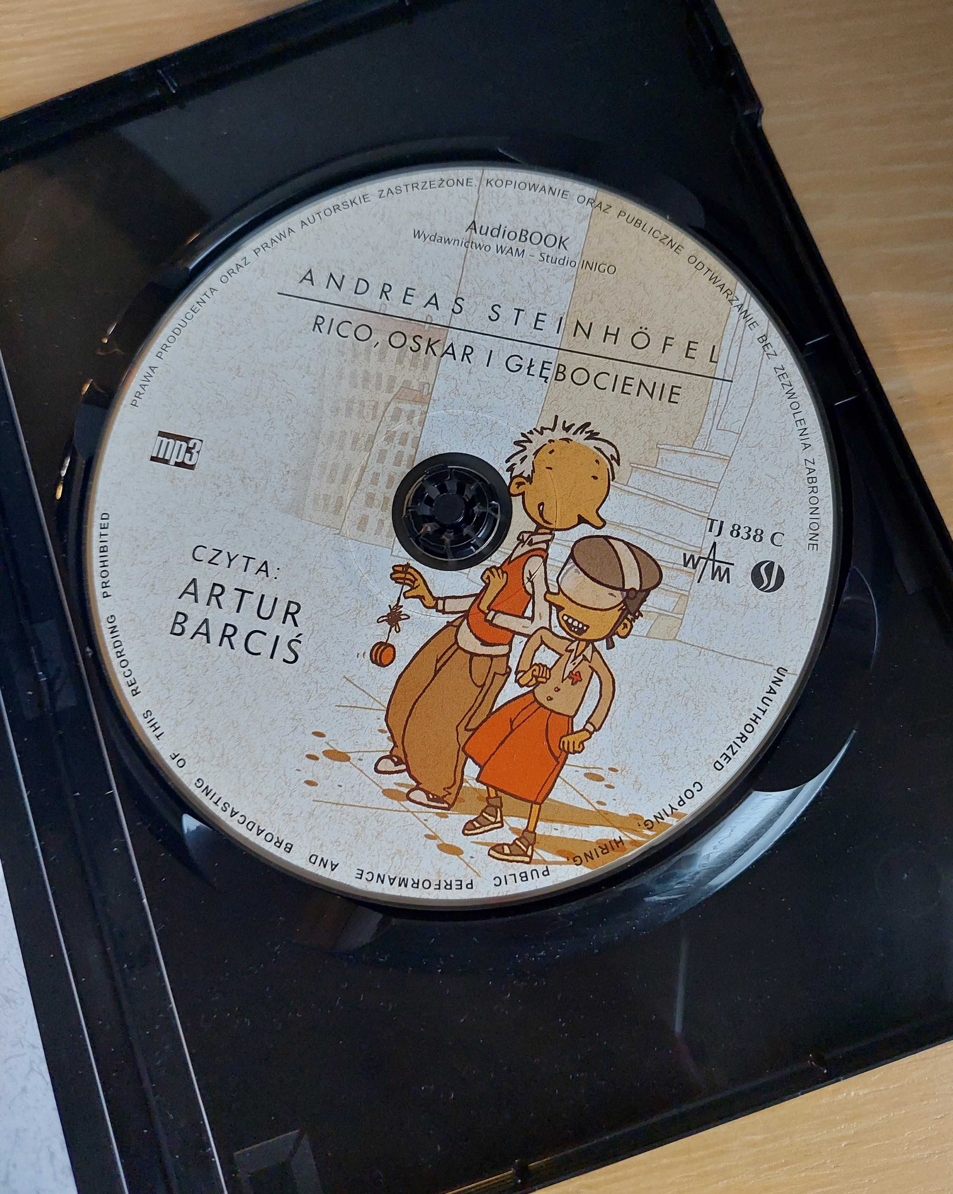 Audiobook pt. Rico, Oskar i głębocienie CD mp3
