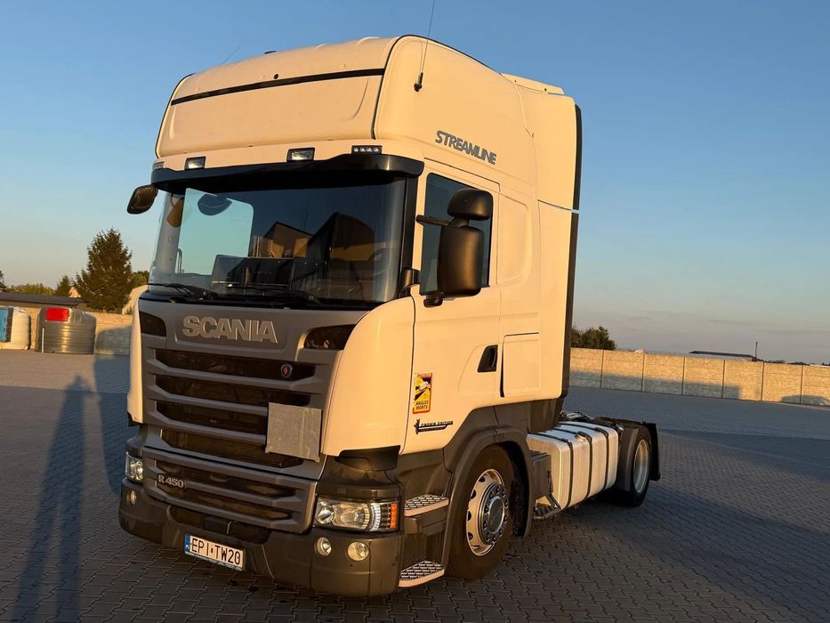 Scania R450  Scania R450 Mega, pierwszy właściciel, l rej. 01.2018, Crown Edition