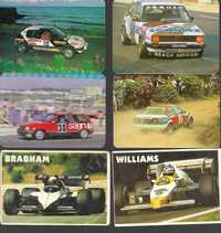14 calendários de bolso - Carros Fórmula 1