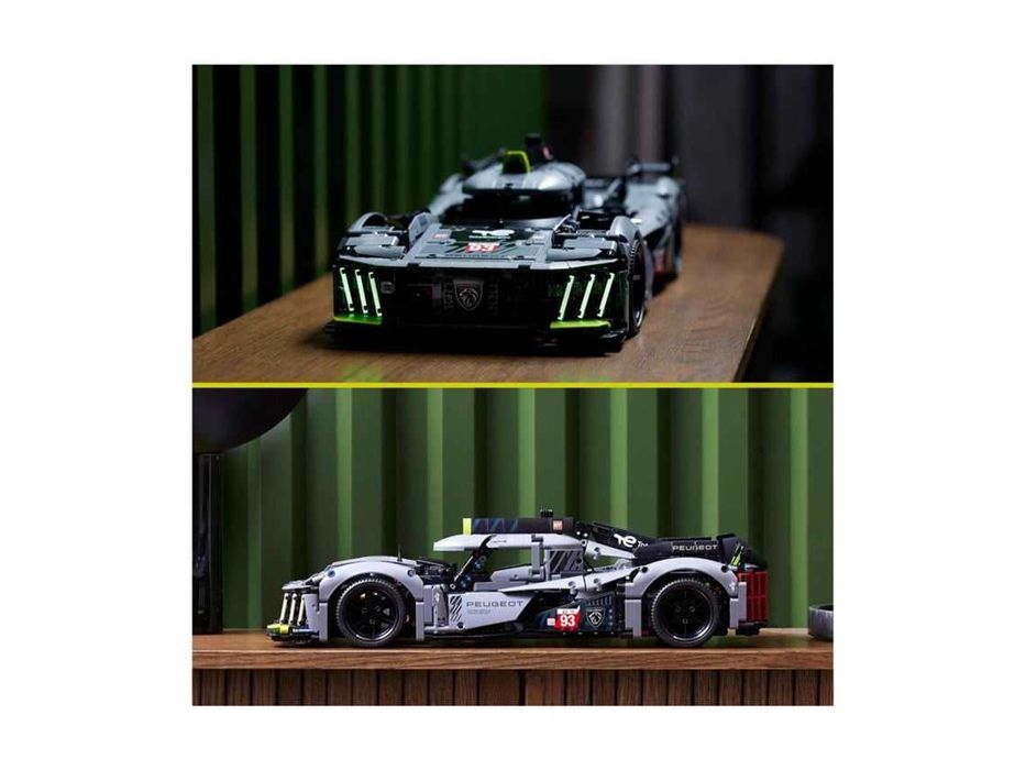 LEGO Technic 42156 – Peugeot 9X8 Hybrid Hypercar - Completo - ORIGINAL