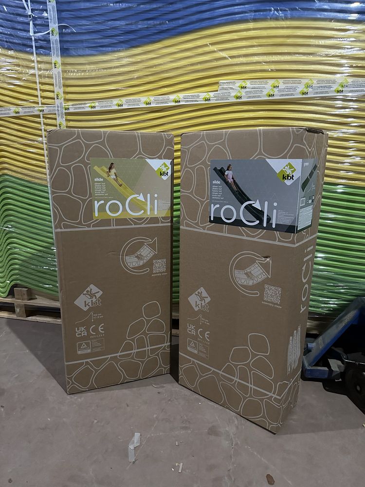 Безкошт.Дост! Гірка спуск 3 м розбірна Rocli KBT для дітей!