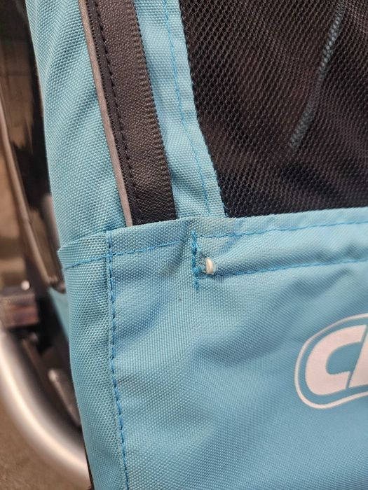 Przyczepka rowerowa amortyzowana Croozer Kid 1- ryksza / wózek biegowy