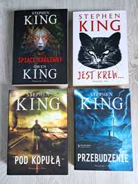 4x Stephen King Pod kopułą Śpiące królewny Przebudzenie Jest krew