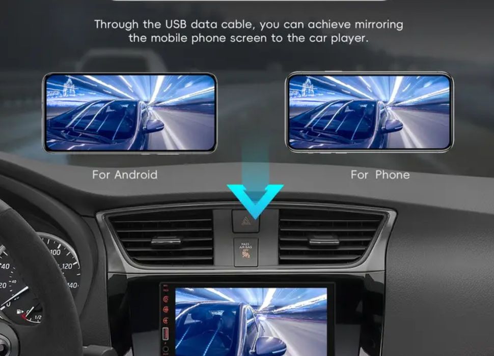 Rádio  2din touch de carro
