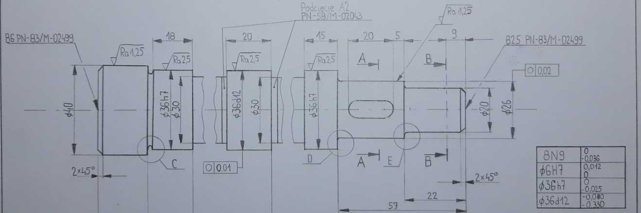 3D CAD, Inventor, Catia, MiBM - Korepetycje PKM, Rysunek techniczny