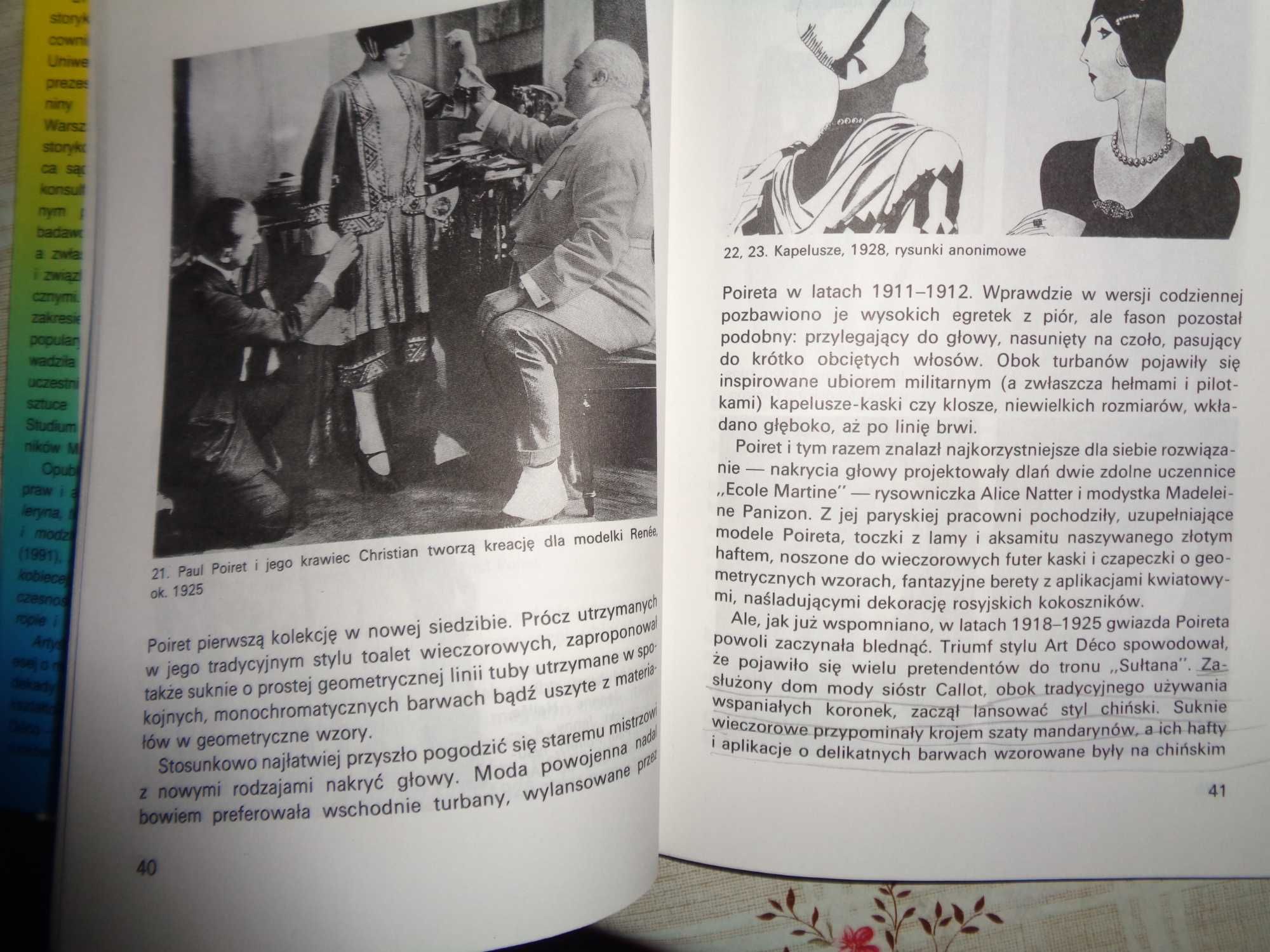 "Moda Art Deco - Artyści i krawcy "-Anna Sieradzka