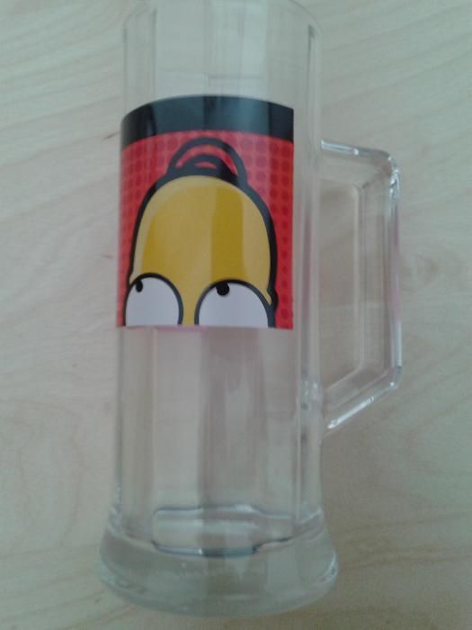 Caneca em vidro - The Simpsons - Homer Simpson
