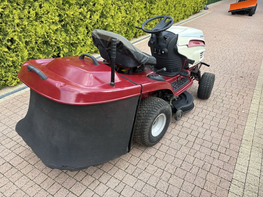 Traktorek z koszem Gudbrod silnik B&S 15,5 hp automat,tompomat,hak