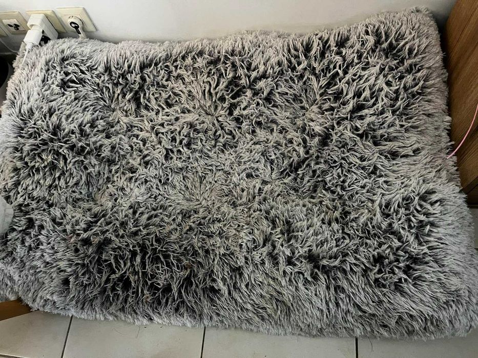 Duże legowisko puszysta poducha dla psa kota 80x50 cm