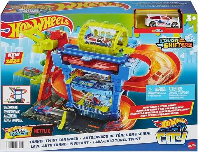 Hot Wheels myjnia odjazdowe zakręty prezent święta