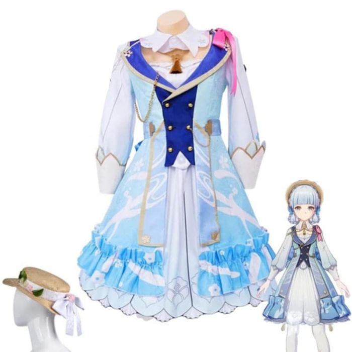 Damski Kostium Genshin Impact Kamisato Ayaka