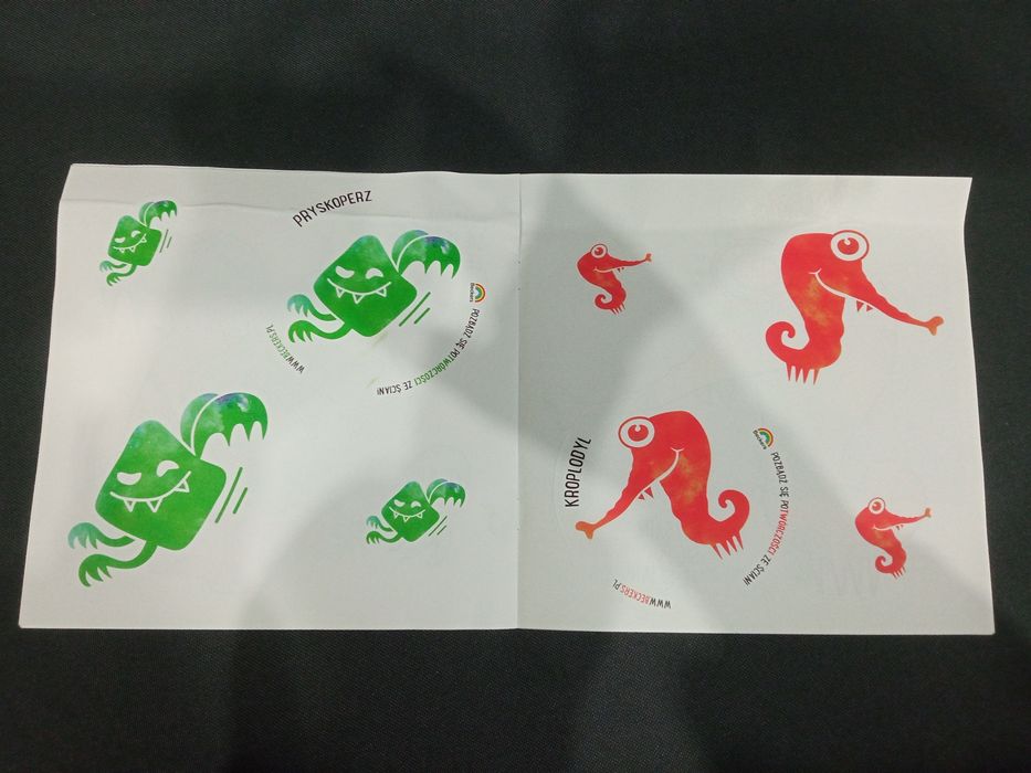 Naklejki dla dziecka ( ozdabianie zeszytów, prac plastycznych)