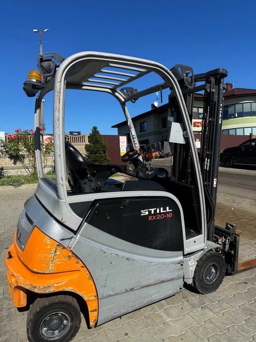 wózek elektryczny STILL RX20-16P Triplex 4.9m pozycjoner 2016r 5900mtg