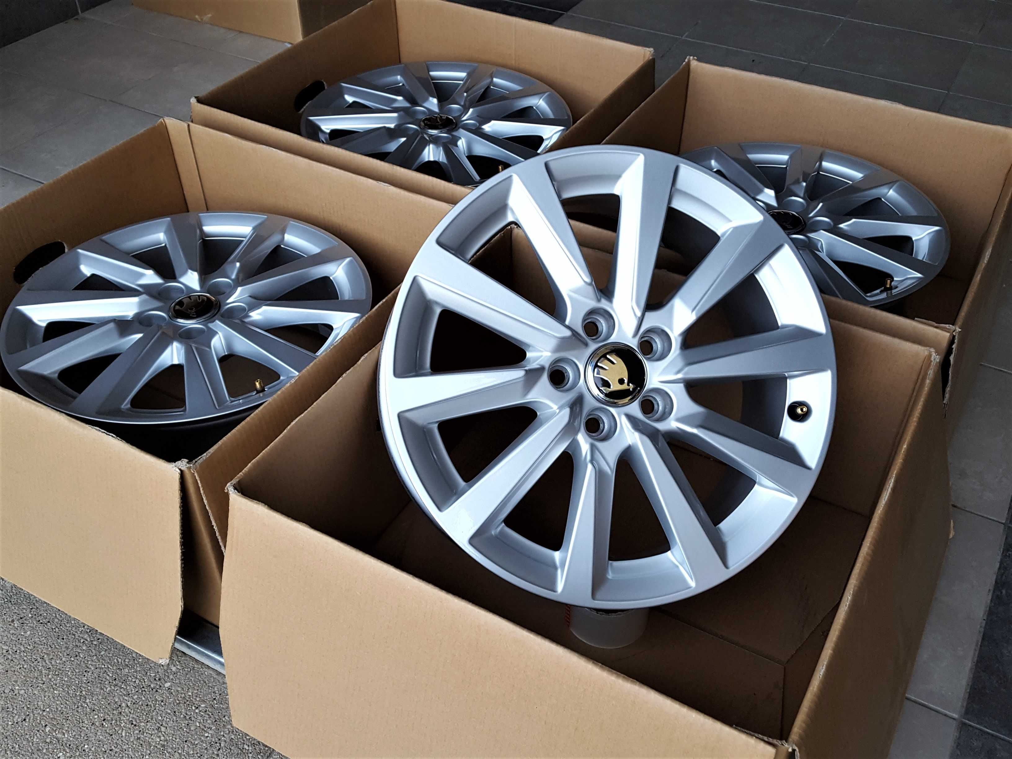 Alufelgi 16 5x100 Skoda Kamiq Scala Rapid Fabia Octavia Roomster 464#