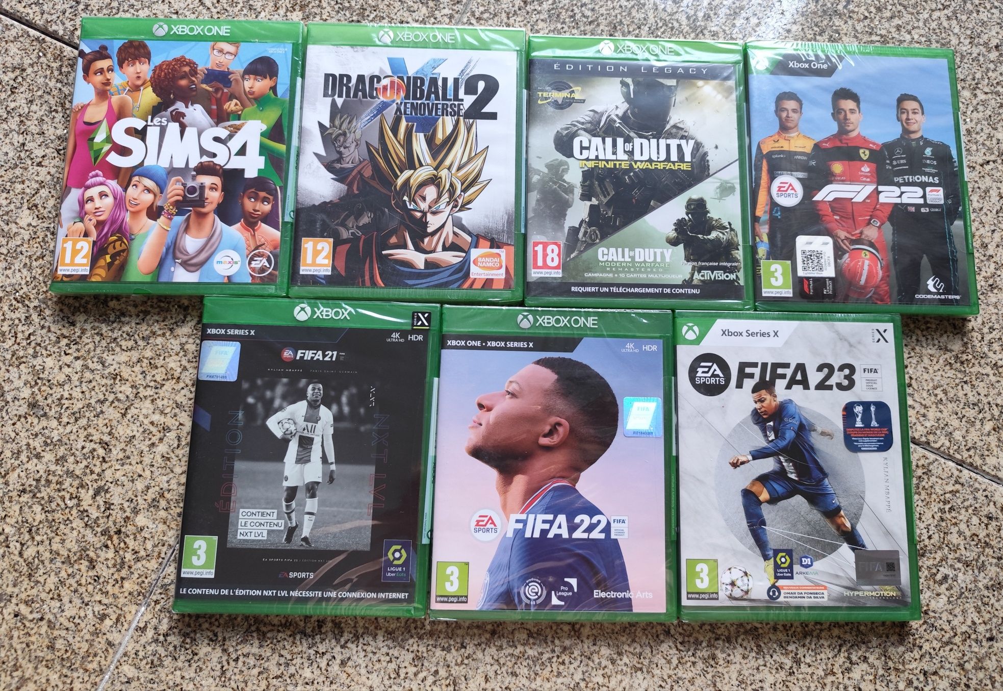 Jogos Xbox One e series x novos / selados