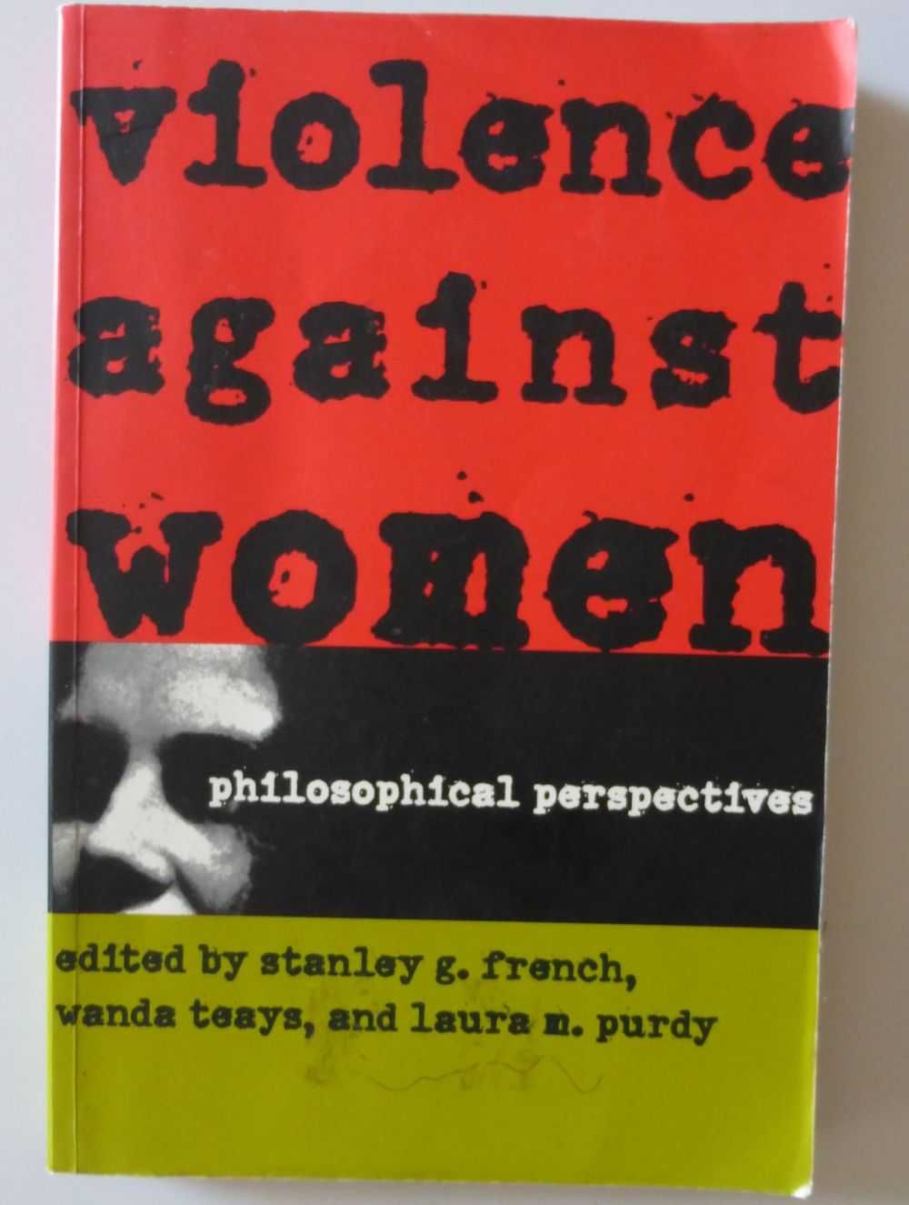 Violence against women  French TEAYS PHILOSOPHICAL unikat