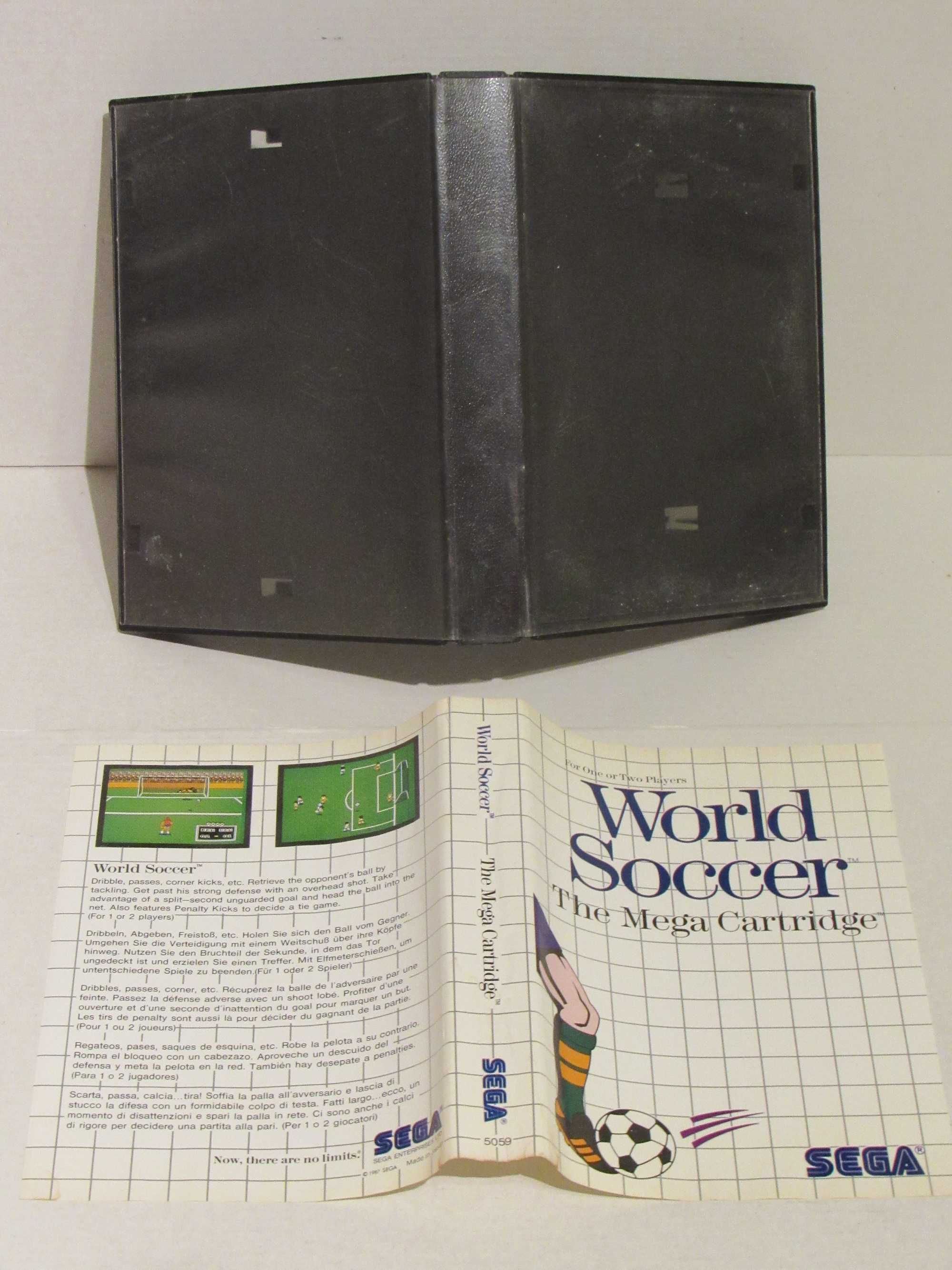 Jogo Sega Master System World Soccer completo