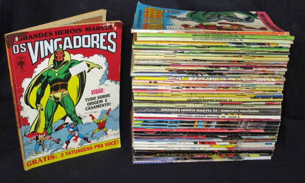 Livros BD Grandes Heróis Marvel Série I