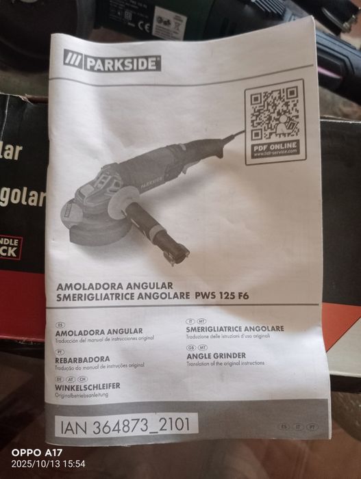 Amoladora angular
