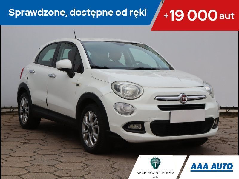 Fiat 500X 1.6 E.torQ, Salon Polska, GAZ, Skóra, Navi, Klimatronic, Tempomat,