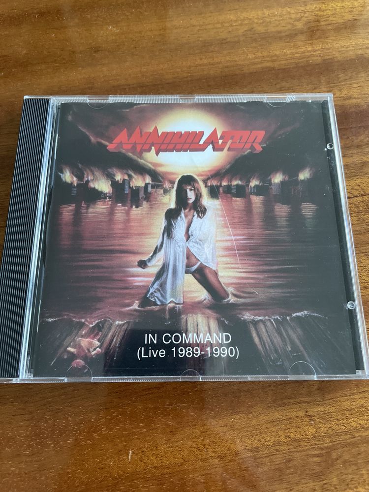 Annihilator In Command live album CD