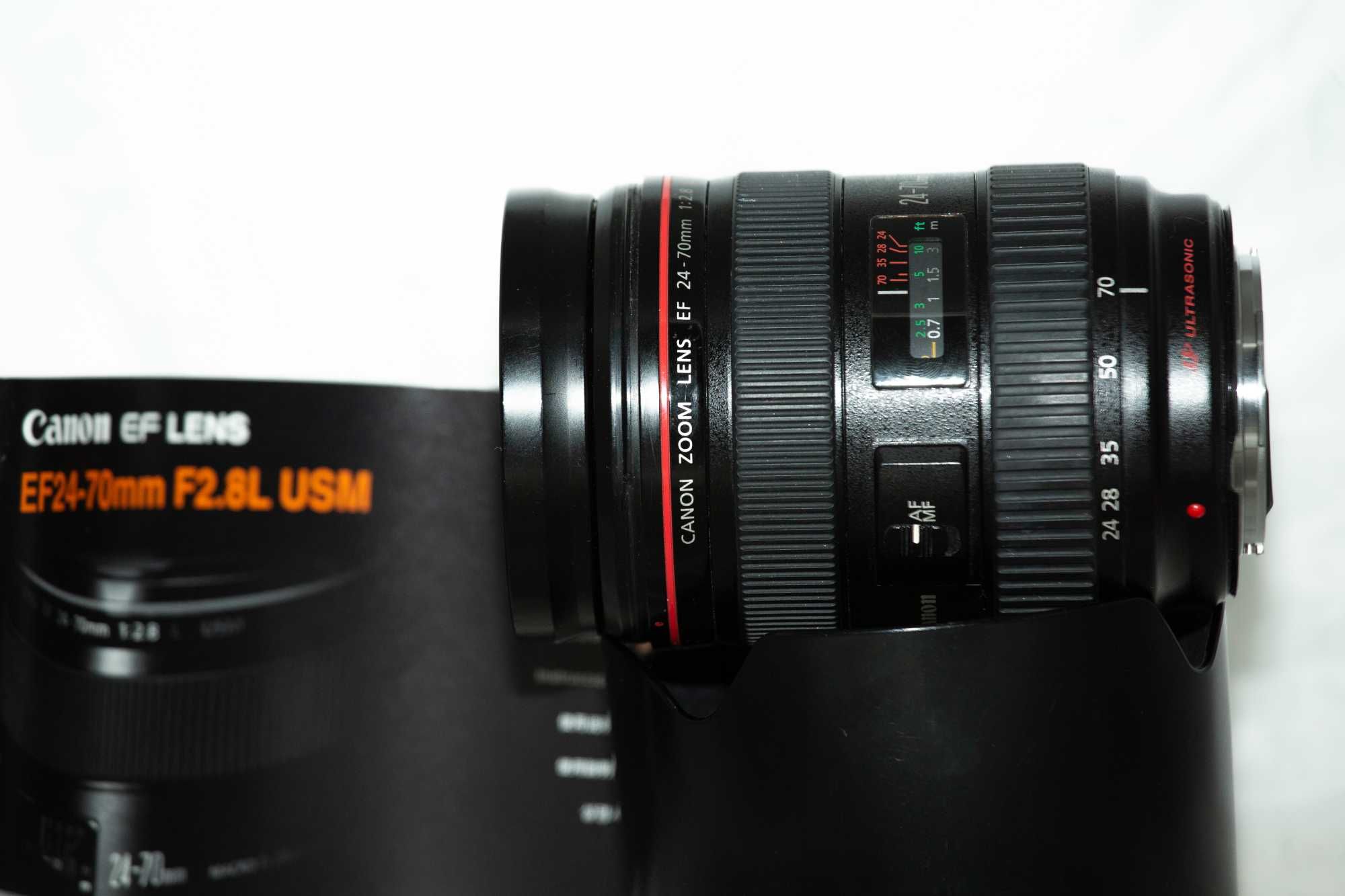 Canon 24-70 2.8 L Гарантія півроку! Обмін придбаного товару!