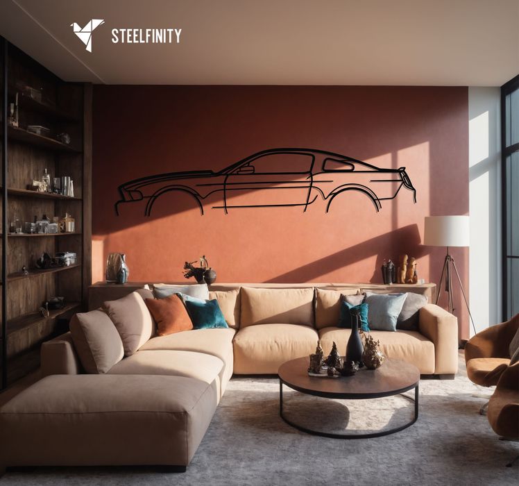 Zawieszka ścienna Mustang GT 2012 metalowa sztuka, obraz