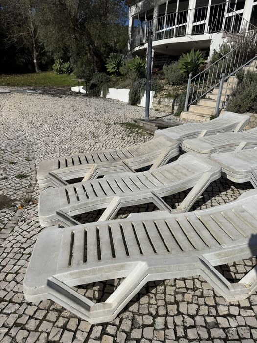 Espreguicadeiras de plastico