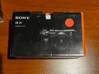 Aparat fotograficzny Sony Alpha ILCE-7C korpus + obiektyw czarny