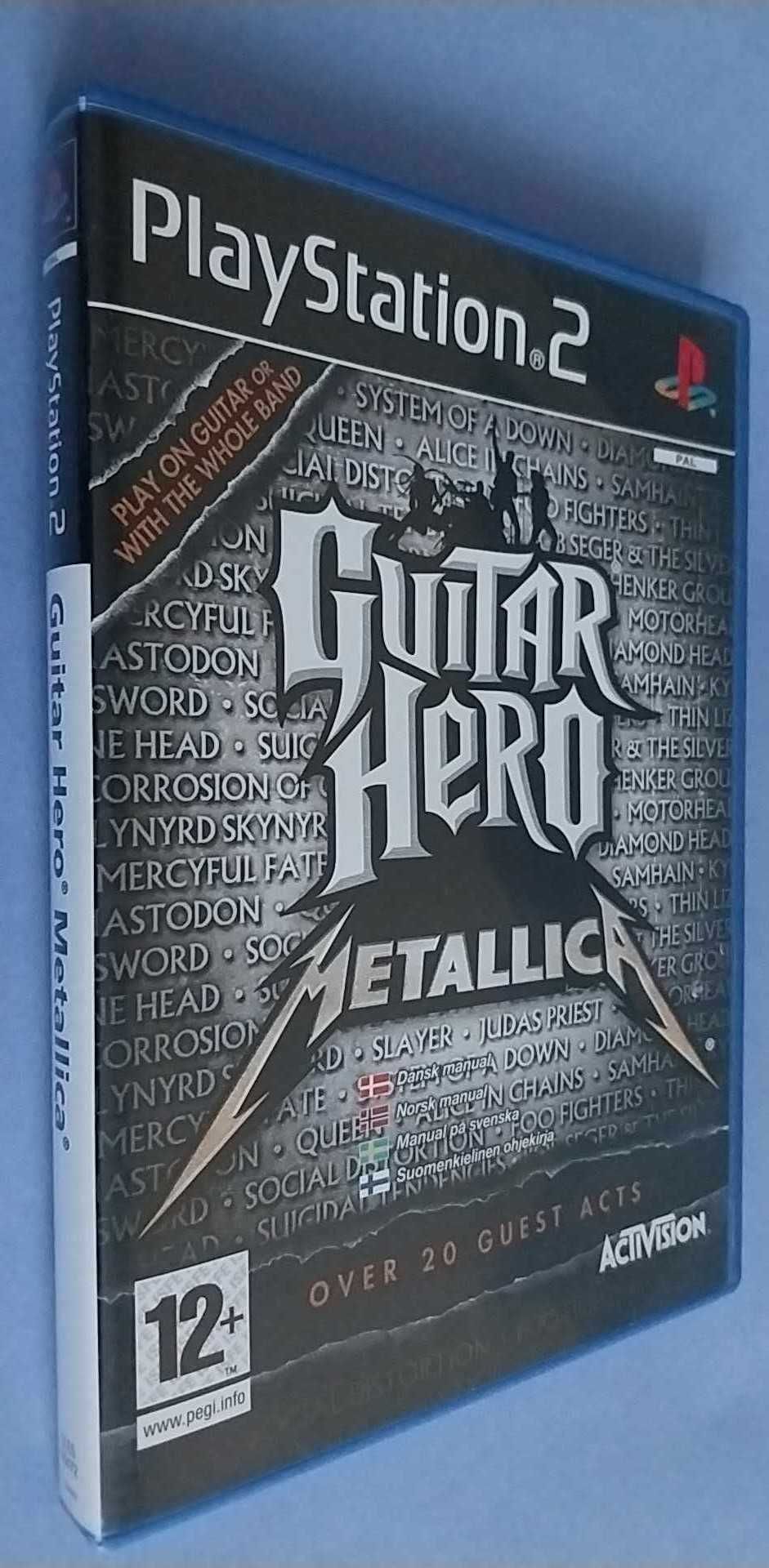 Metallica PS2 Guitar Hero - gra
