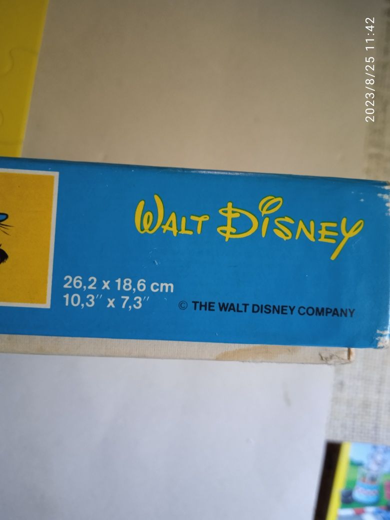 Vintage Puzzle Walt Disney King Zły Wilczek Puzzle 20 elementów Trefl