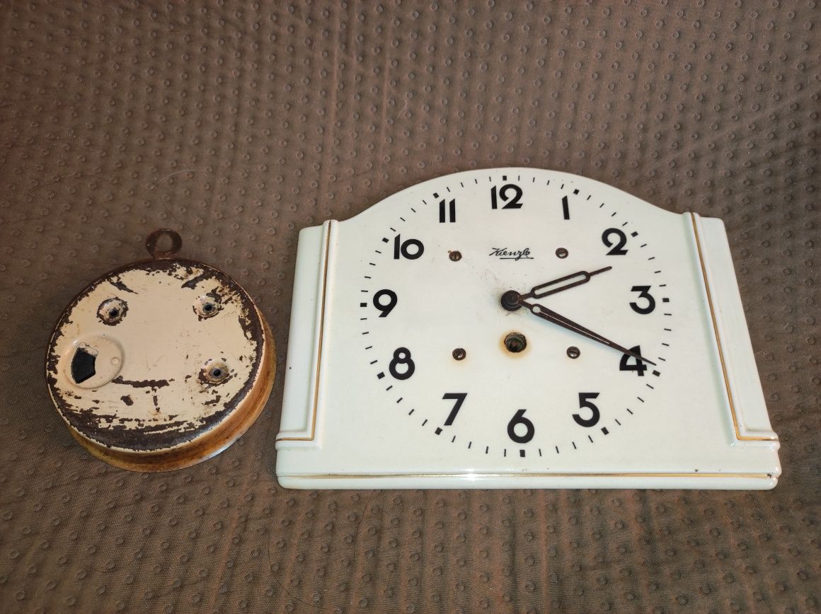 Zegar porcelanowy Kienzle ArtDeco