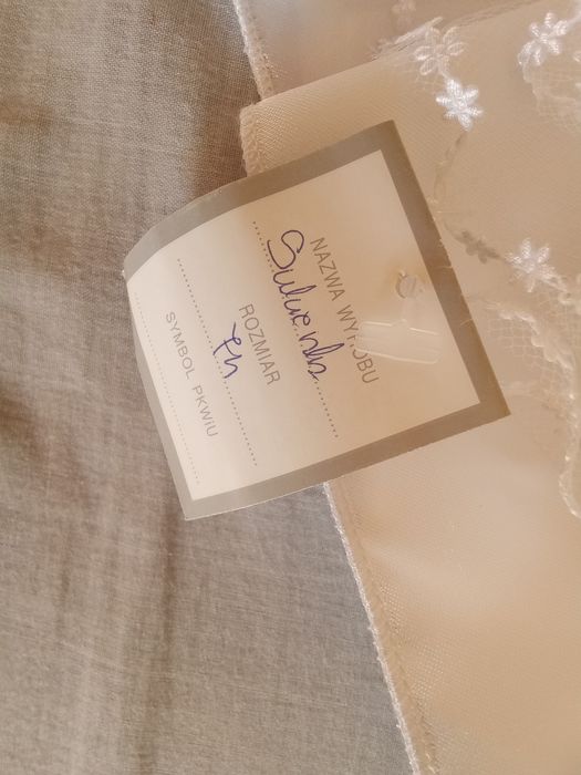 Sukienka na chrzest NOWA - 74 + dodatki