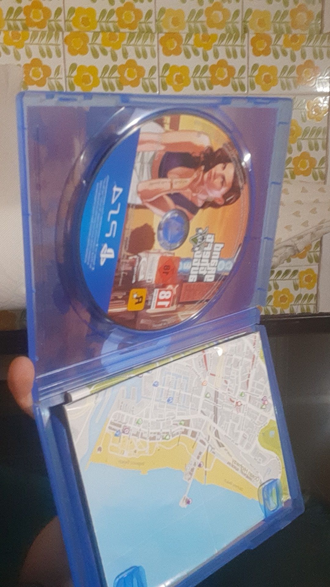 Gta v ps4 ainda com o mapa .